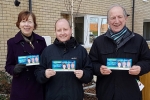 Heaton Ward Action Team: Cllr Wendy Brice-Thompson, Cllr Garry Pain, and Keith Wells