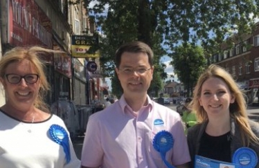 Julia Lopez and James Brokenshire