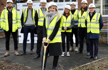 Julia Lopez at St George's Health Hub Site